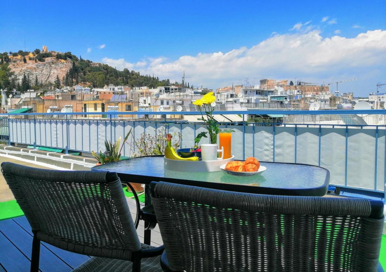 Rooftop Studio, Acropolis View! Athens Exterior photo
